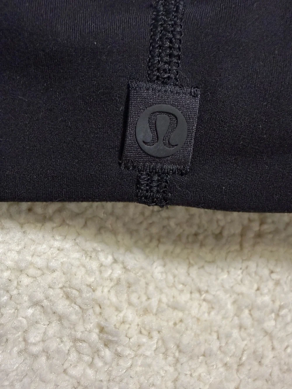 Lululemon Bend This V and Racer Sports Bra *Light Support, A-C Cups Black L/XL